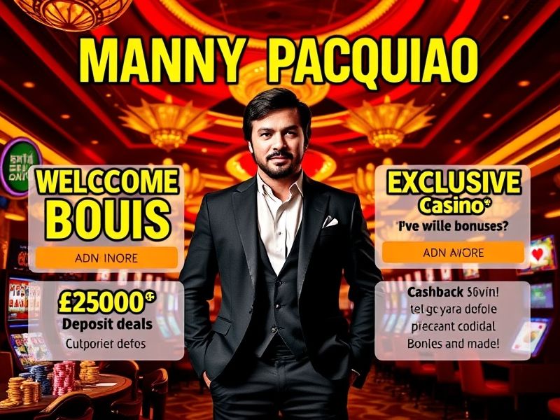 Manny Pacquiao Casino.com offers an elite online gambling experience with a wide range of casino games, including slots, poker, and live dealer options. Enjoy exclusive bonuses and secure, transparent gaming. Join now and take advantage of the latest promotions!